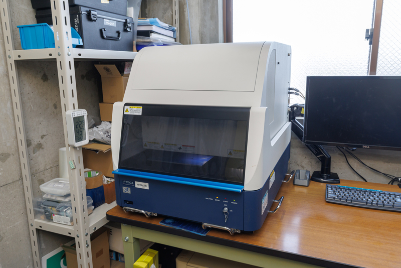 第二工場 測定室の様子